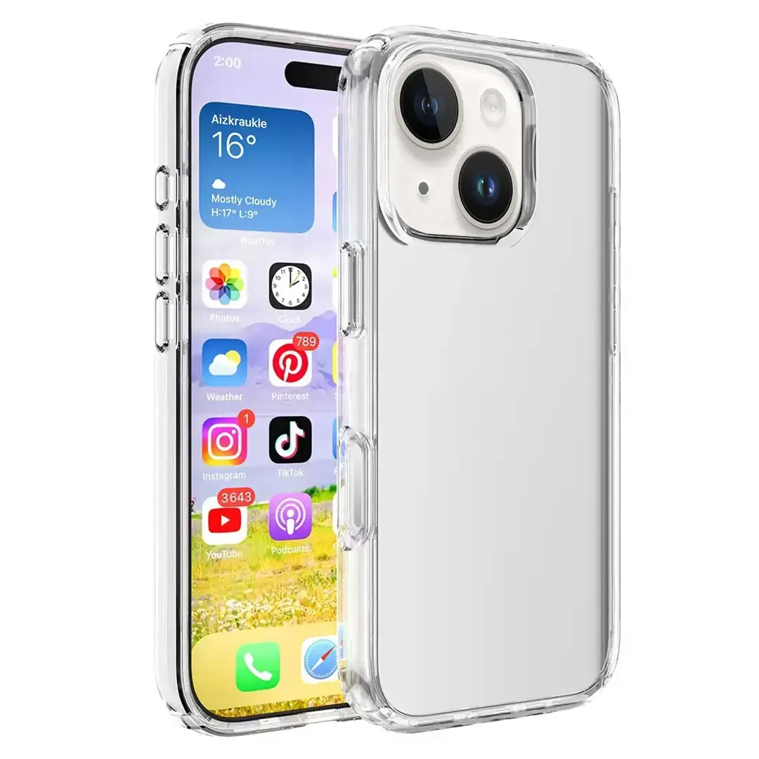 iPhone 15 Fleck Case Crystal Clear